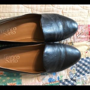 Frank Sarto Black leather loafer